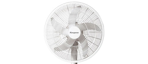 quạt tích điện Kangaroo KG739 có lồng quạt đan khít