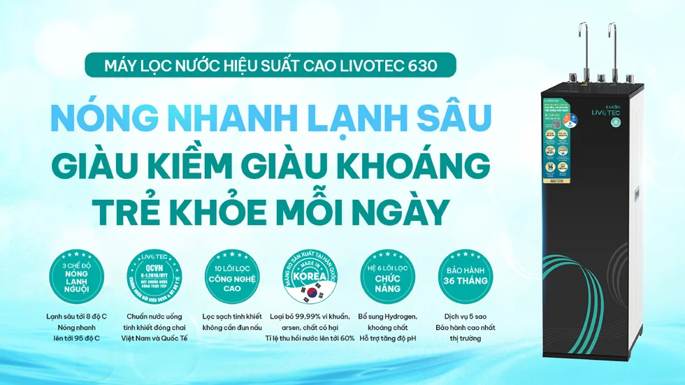 Nguồn nước giàu Hydrogen và ion kiềm