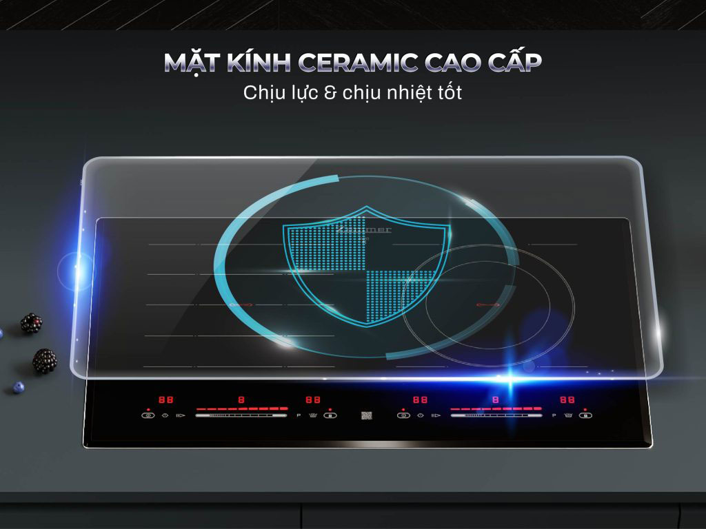 Bếp từ đôi Zemmer IZM 505 Pro IH