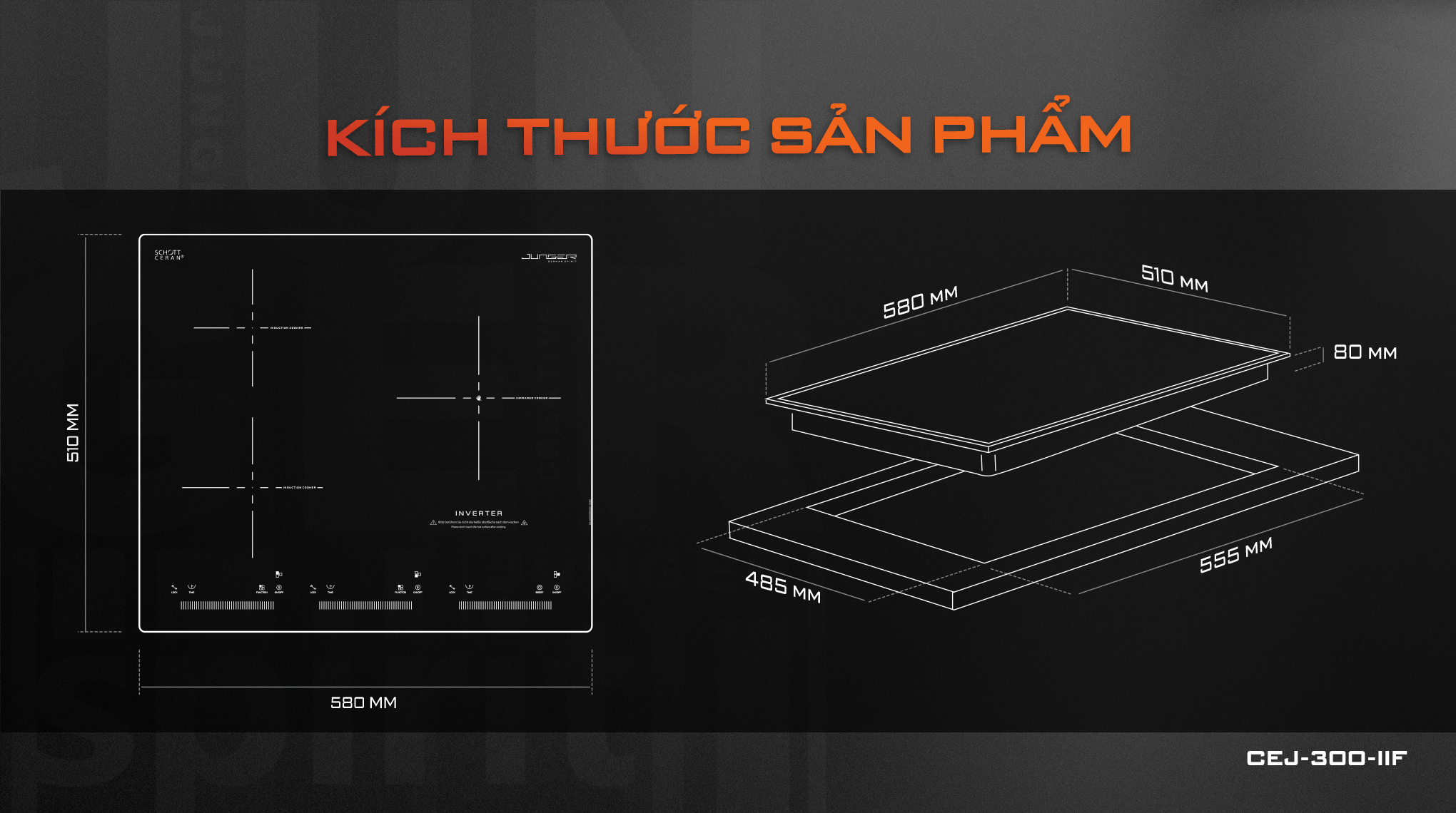 Bếp từ hồng ngoại 