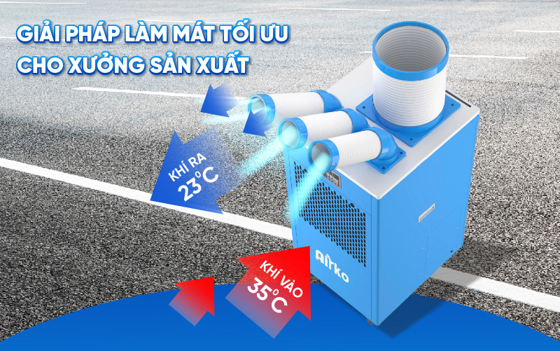 Máy lạnh di động Airko DAKC-65S