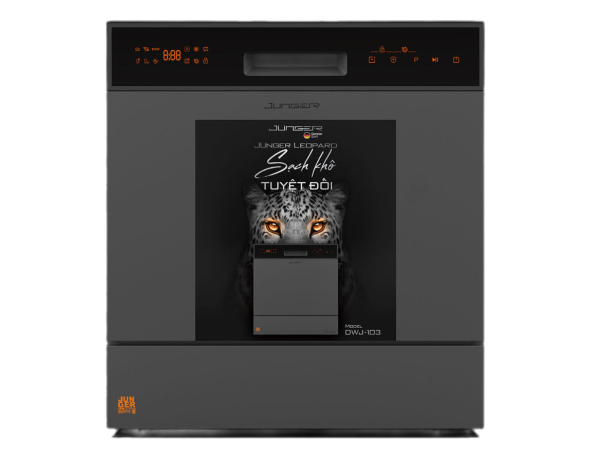 Máy rửa bát Junger Leopard DWJ-103