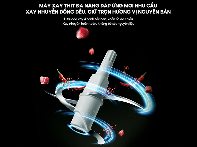 Máy xay thịt Bear  