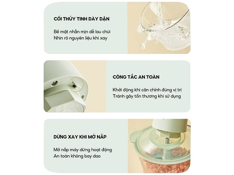 Máy xay thịt Bear SB-MX20A