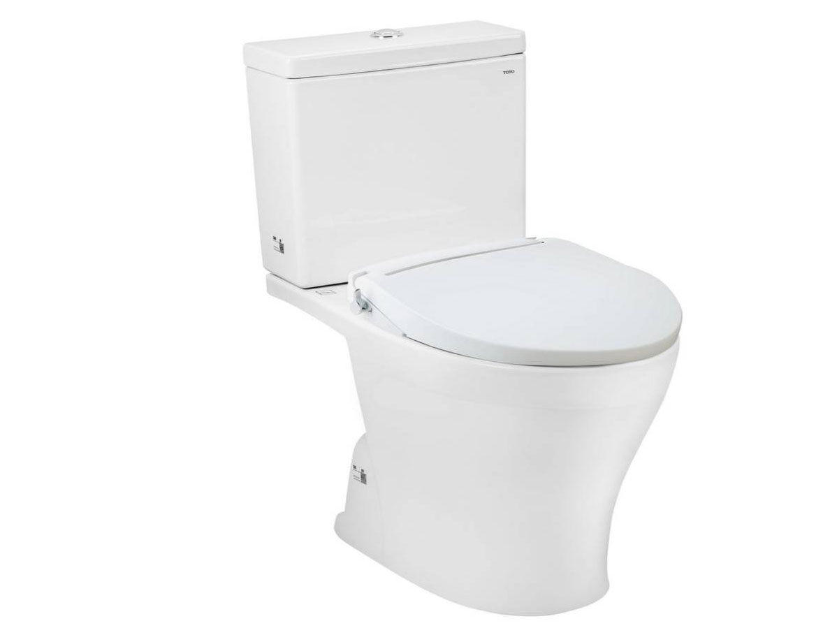 Bồn cầu Toto CS326DE2 2 khối nắp cơ TCW07S
