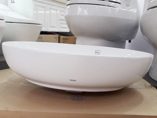 Chậu Lavabo Toto LT1705-XW đặt bàn