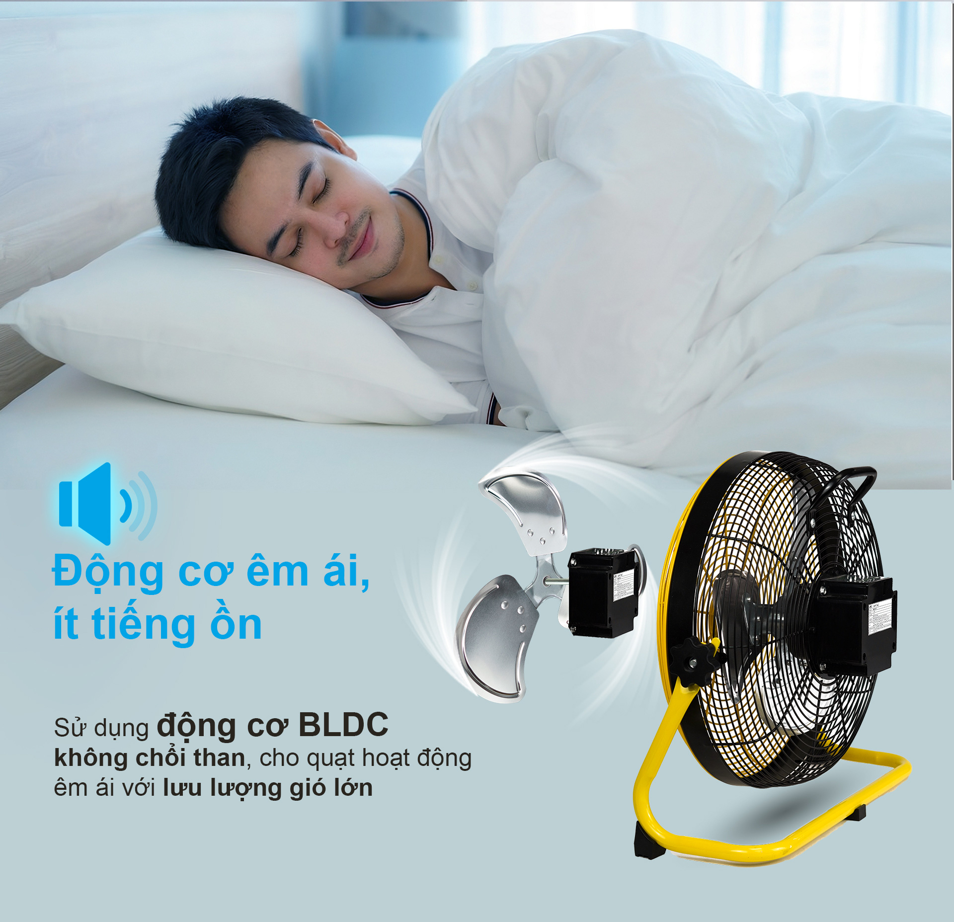 Quạt sạc điện AC 3 cánh ARF01D123