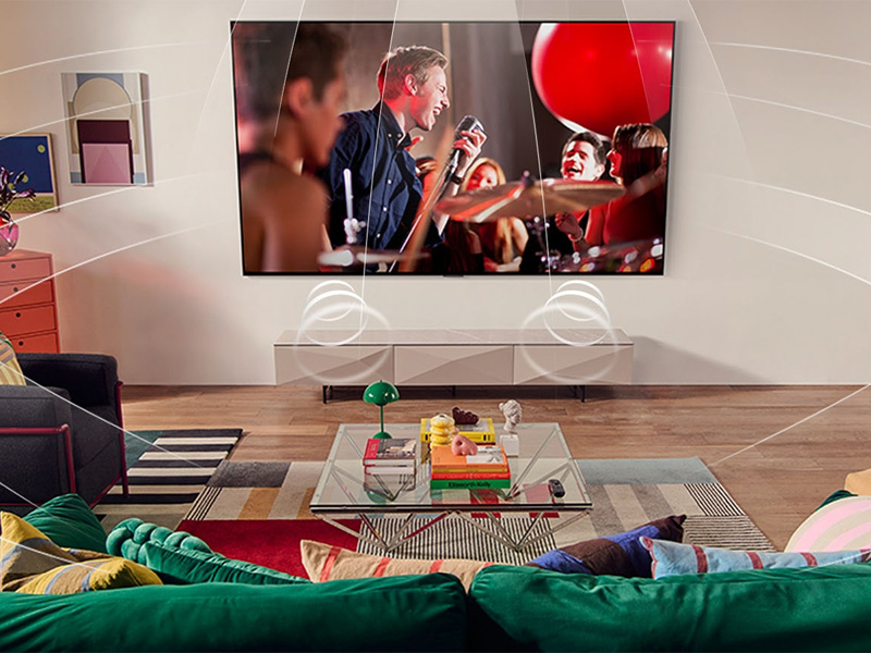 Tivi LG QNED 4K 75 inch 75QNED92ASA công nghệ âm thanh sống động