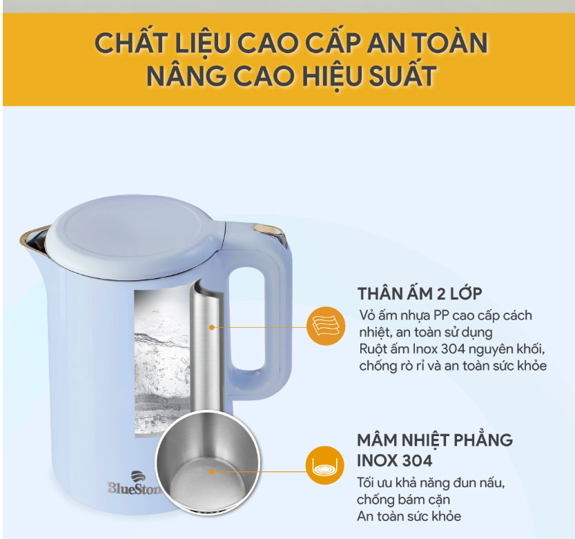 Ấm siêu tốc BlueStone  