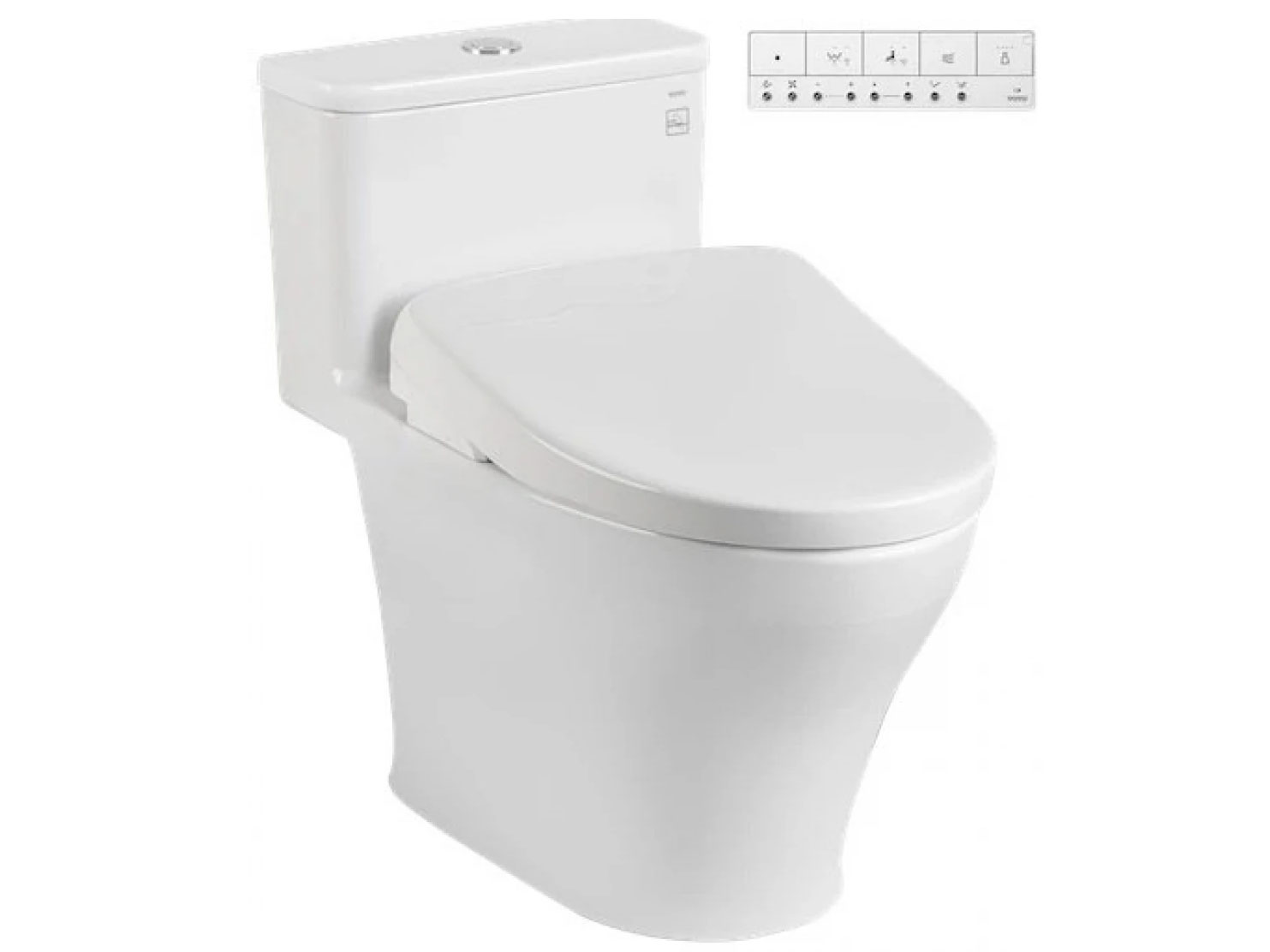 Bồn cầu điện tử Toto MS857CDW23 nắp rửa Washlet TCF47360GAA S7 giấy dây