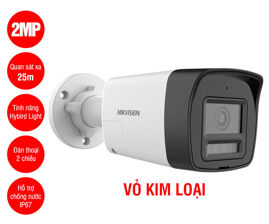 Camera 2MP Hikvision DS-2CE16D0T-LTS