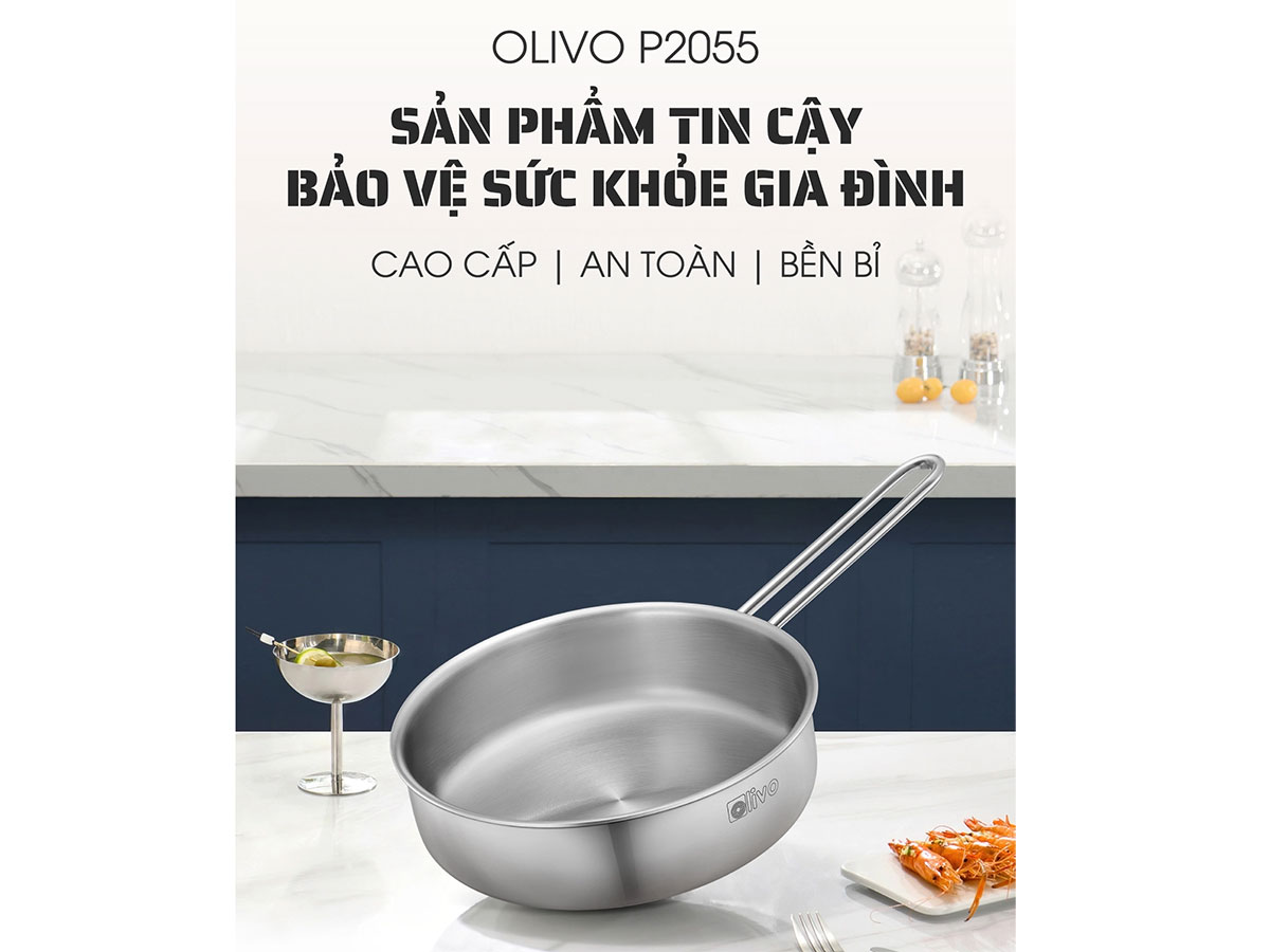 Chảo inox Olivo 