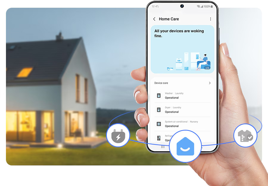 Máy giặt cửa trên Samsung WA80F15S5CSV