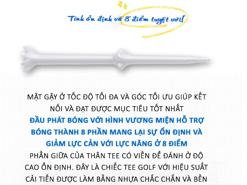 Tee golf Tabata GV1411 PWBL