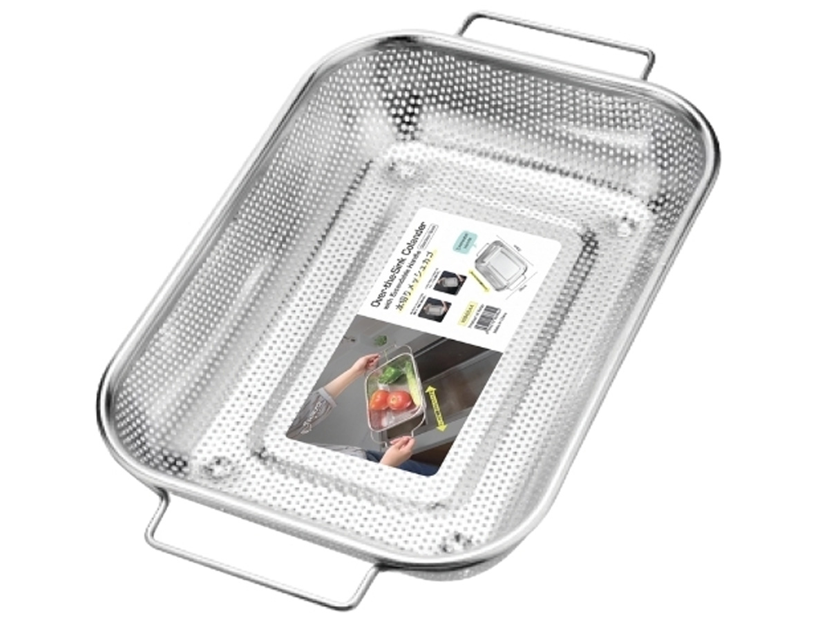 Rổ gác bồn inox có điều chỉnh độ dài Kaiyo KIB-6551
