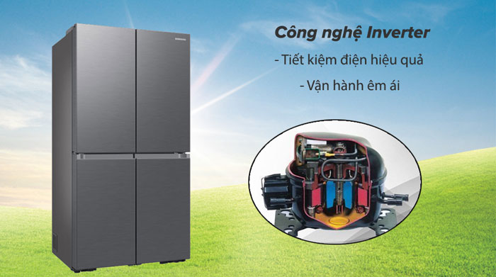Samsung RF59C700ES9/SV tiết kiệm điện năng hiệu quả