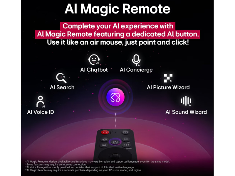 LG 86QNED82ASA kèm điều khiển AI Magic