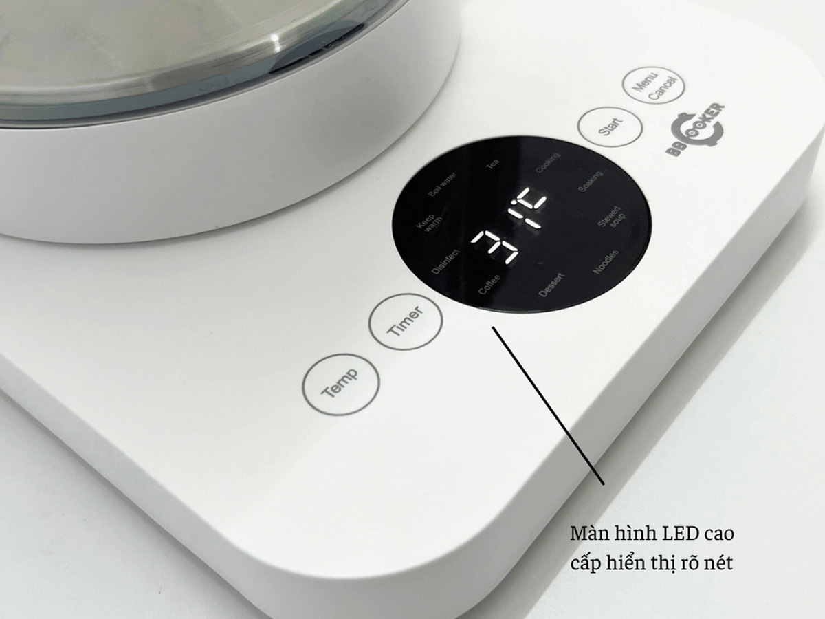 Ấm đun - máy chưng yến đa năng BBcooker BB15