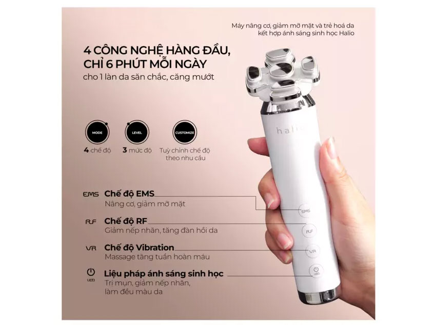 Máy nâng cơ mặt Halio  