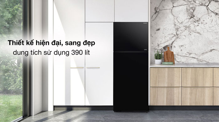 Hitachi R-FVY510PGV0 (GMG) có thiết kế hiện đại