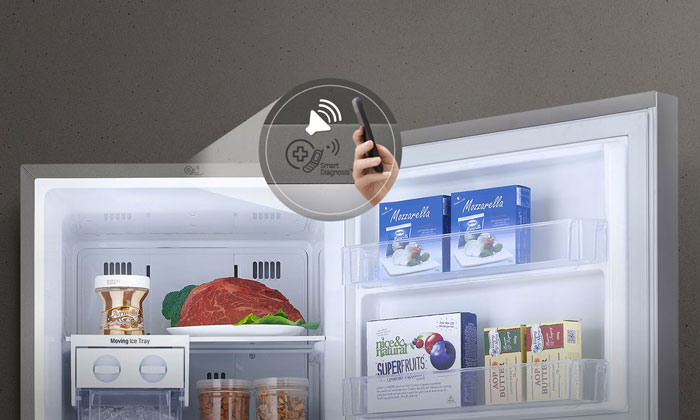 Tủ lạnh 2 cánh LG GN-B332BG có thể chẩn đoán lỗi thông qua điện thoại
