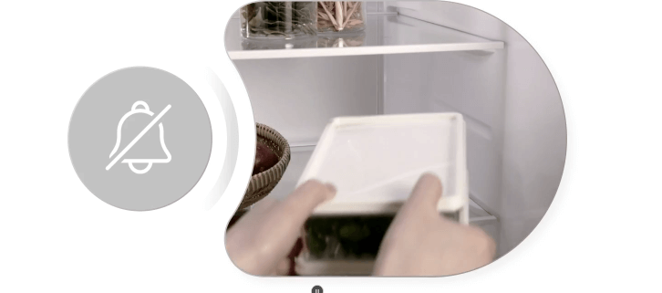 Tủ lạnh LG LBB33BLM có chế độ vệ sinh