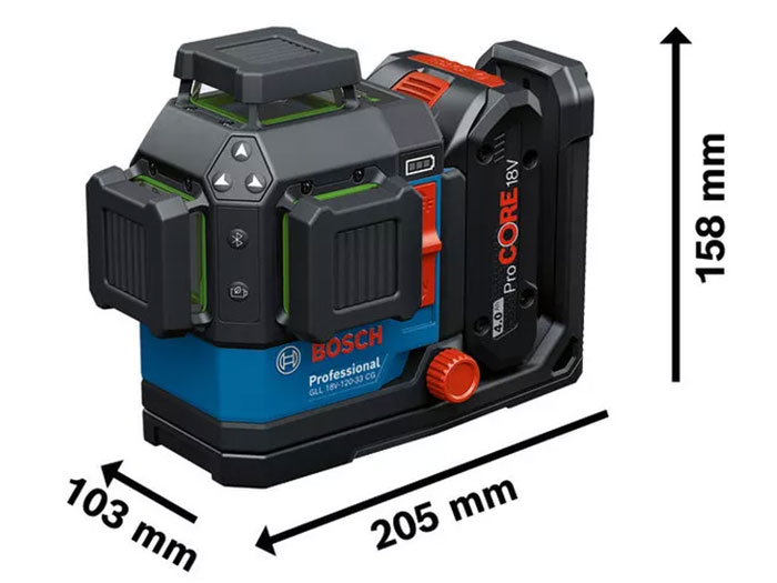 GLL 18V-120-33CG 06010651K0