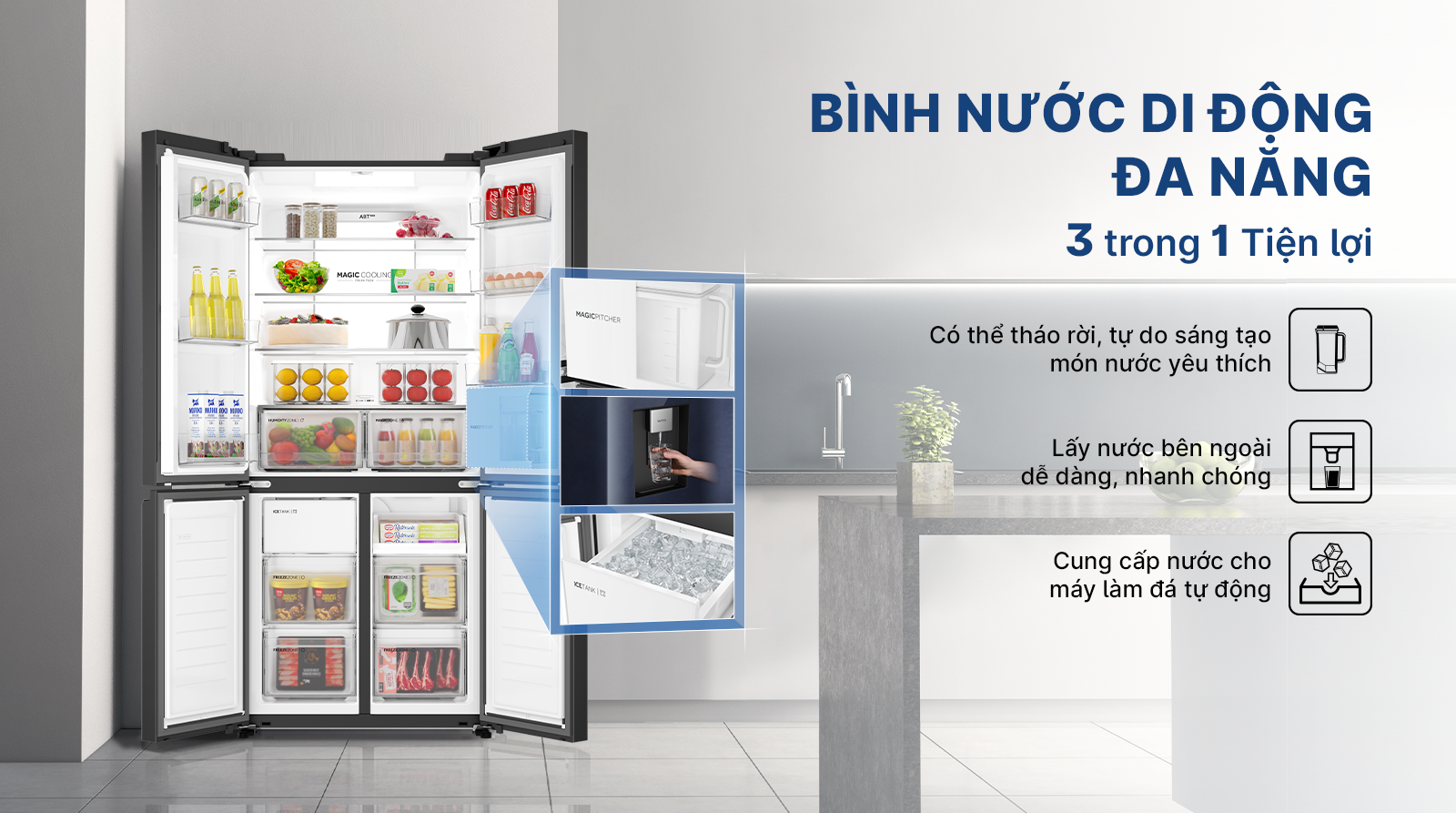 Tủ lạnh Inverter Aqua
