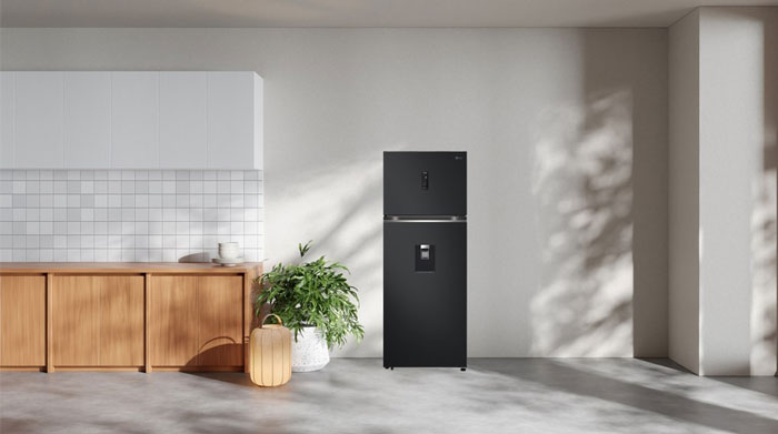 Tủ lạnh 2 cánh LG LTD46BLMA có kiểu dáng hiện đại