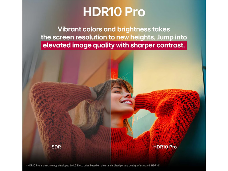 Tivi LG 65UA8450PSA hỗ trợ HDR10 Pro