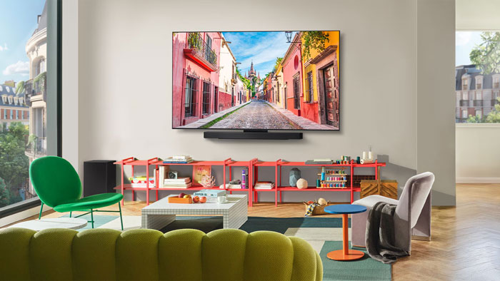 Smart Tivi AI Evo OLED 4K 83 inch LG OLED83C5PSA có độ phân giải 4K giúp hình ảnh sắc nét