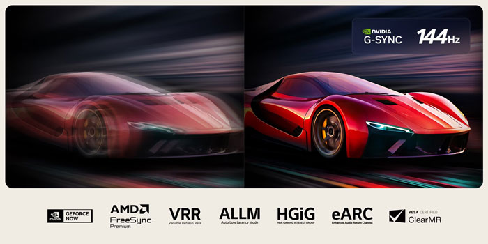 Smart Tivi AI Evo OLED 4K 83 inch LG OLED83C5PSA cũng là lựa chọn lý tưởng dành cho nhiều game thủ
