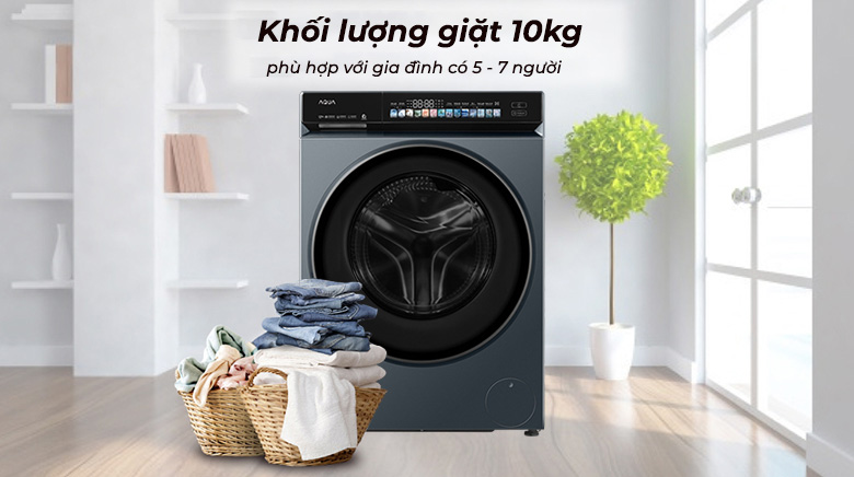 Máy giặt Aqua 10 kg AW10-BD4377U1L(GN)