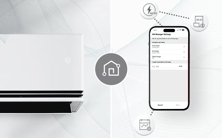 Máy lạnh LG Inverter 1HP IDC09M1 có tính năng kết nối wifi