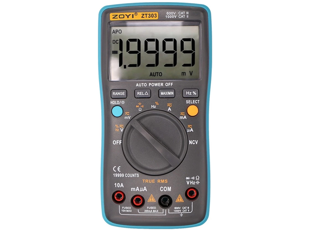 Đồng hồ đo điện vạn năng kỹ thuật số Zoyi ZT-303