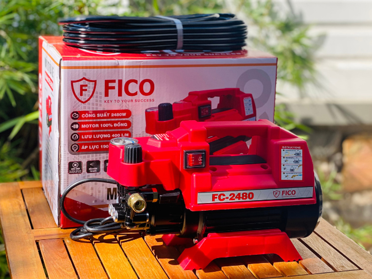 Máy xịt rửa xe Fico FC-2480