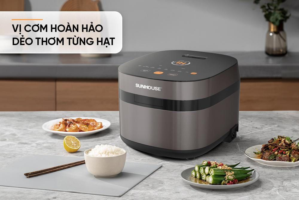 Nồi cơm điện cao tần 1.5L Sunhouse SHD8826
