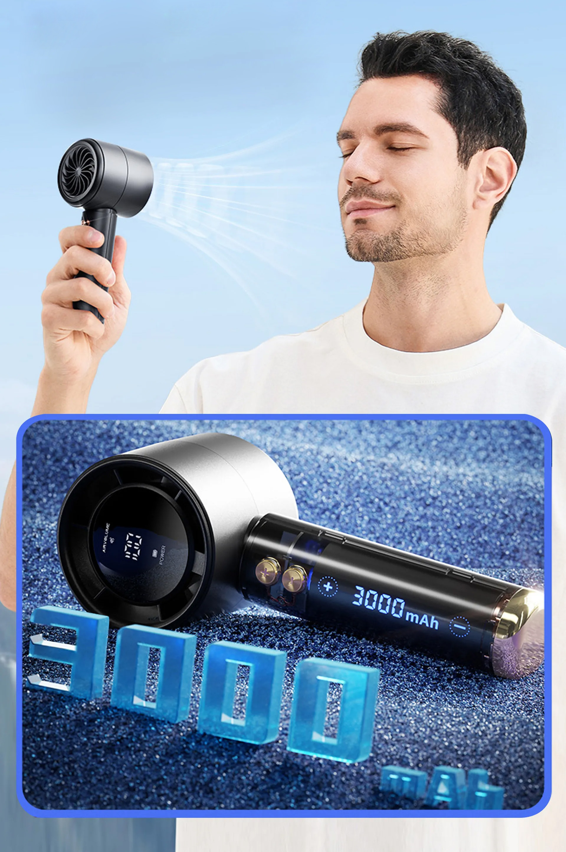 Quạt sạc Magic A-009