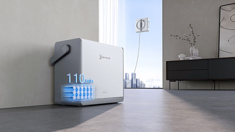 Robot lau kính Ecovacs Winbot W2 Pro Omni