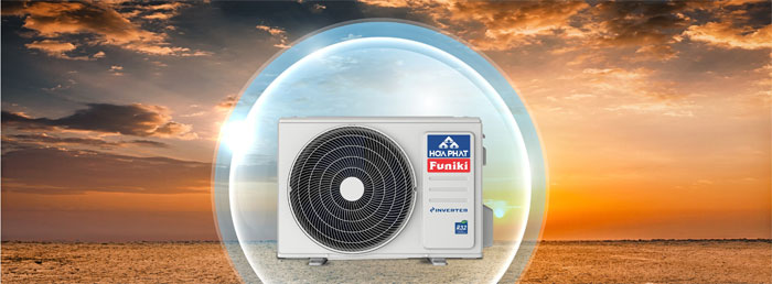Dàn nóng của điều hòa Funiki 9.000 BTU Inverter HIH-09TMU