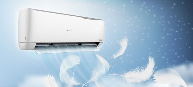 Điều hòa Casper GH-24IS33 có dàn lạnh đẹp, hiện đại