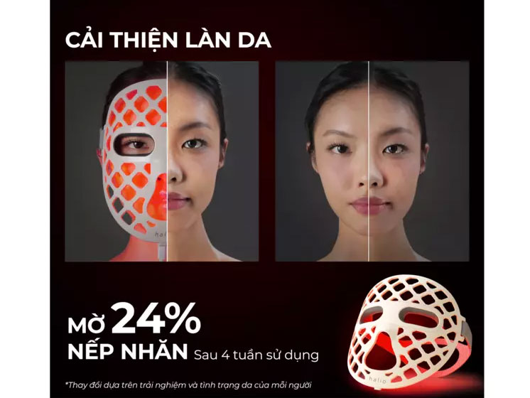Mặt nạ ánh sáng sinh học Halio  