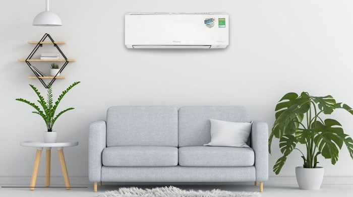 Máy lạnh Daikin FTHF60VAVMV có thiết kế màu trắng tinh tế