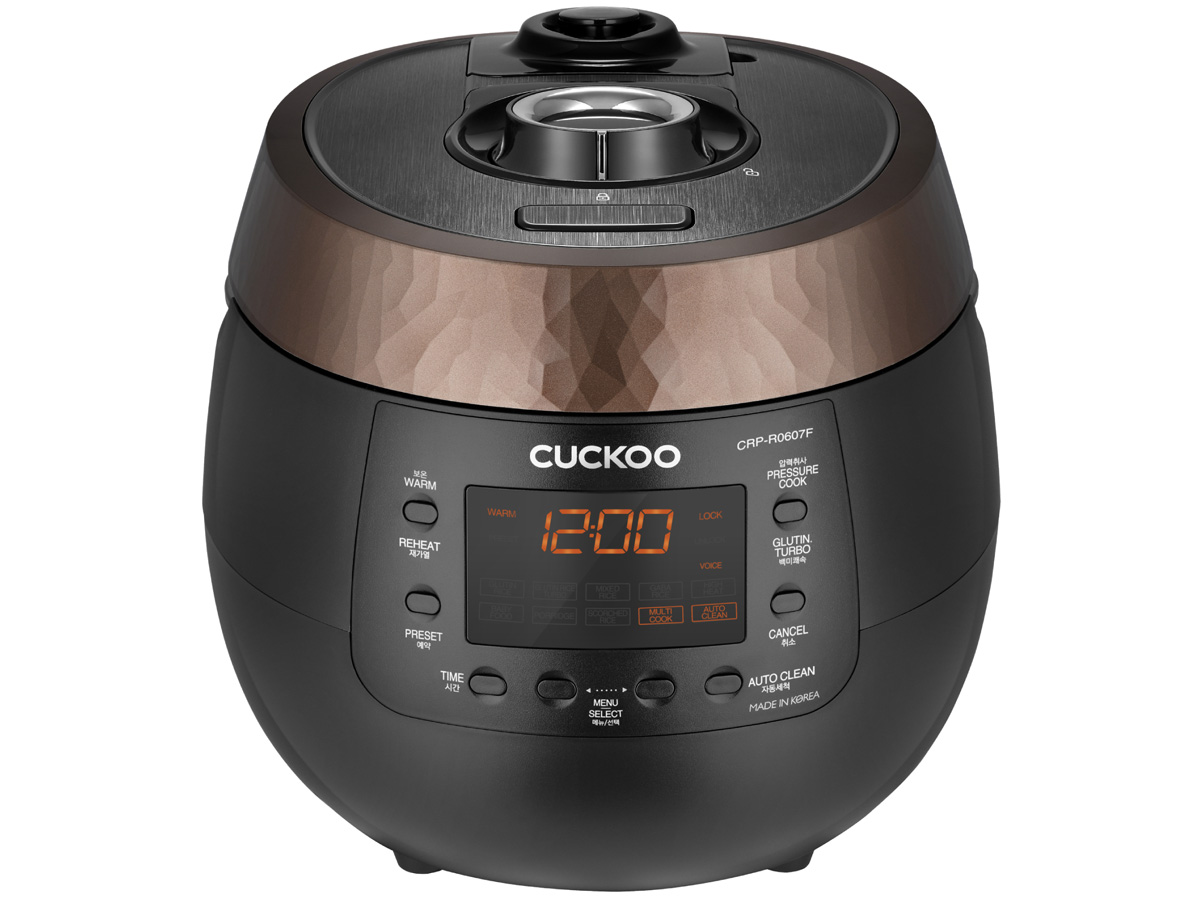 Nồi cơm điện tử áp suất Cuckoo CRP-R0612F/BKGBCRVNCV 1.08L
