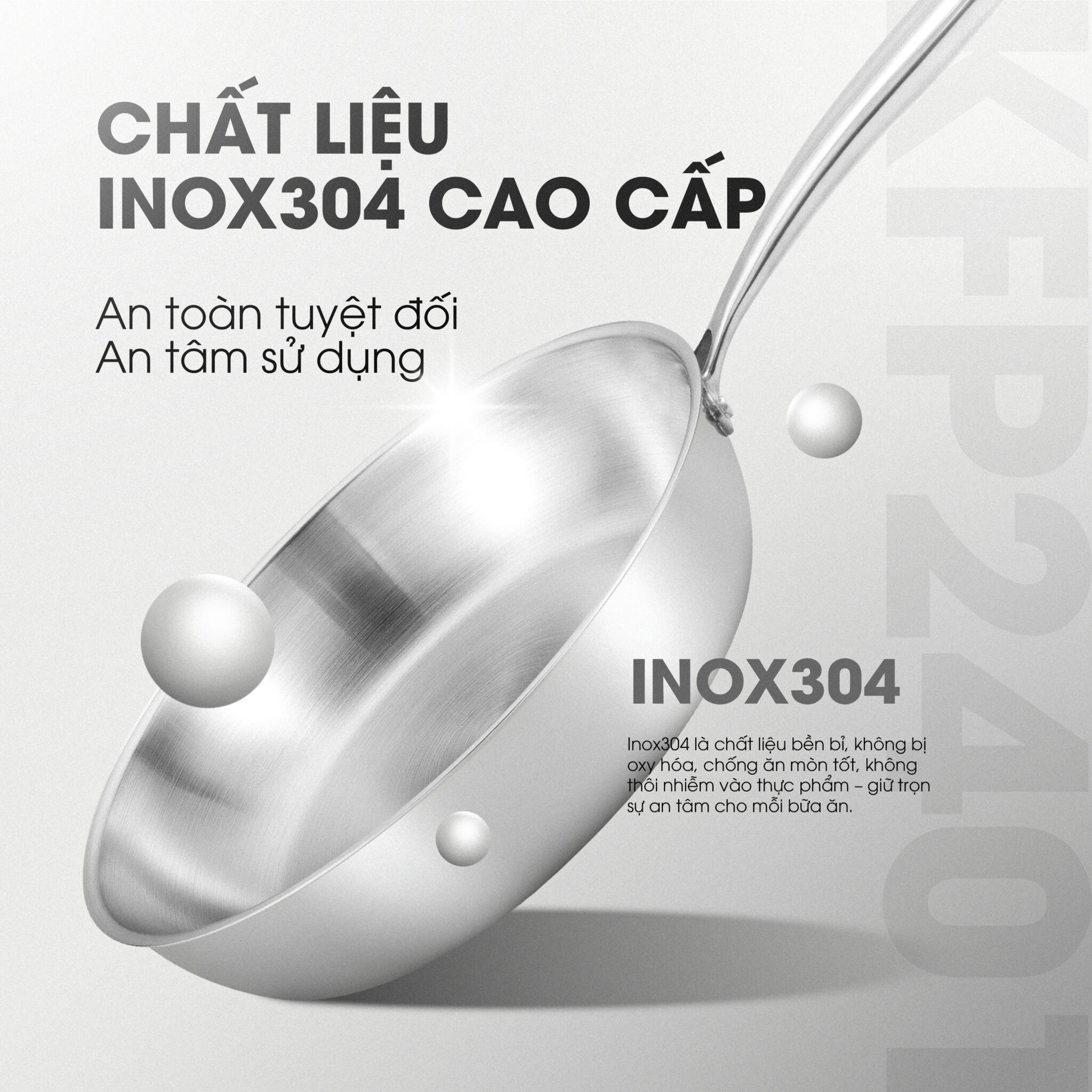 Chảo rán inox liền khối cao cấp Kalite KFP2401