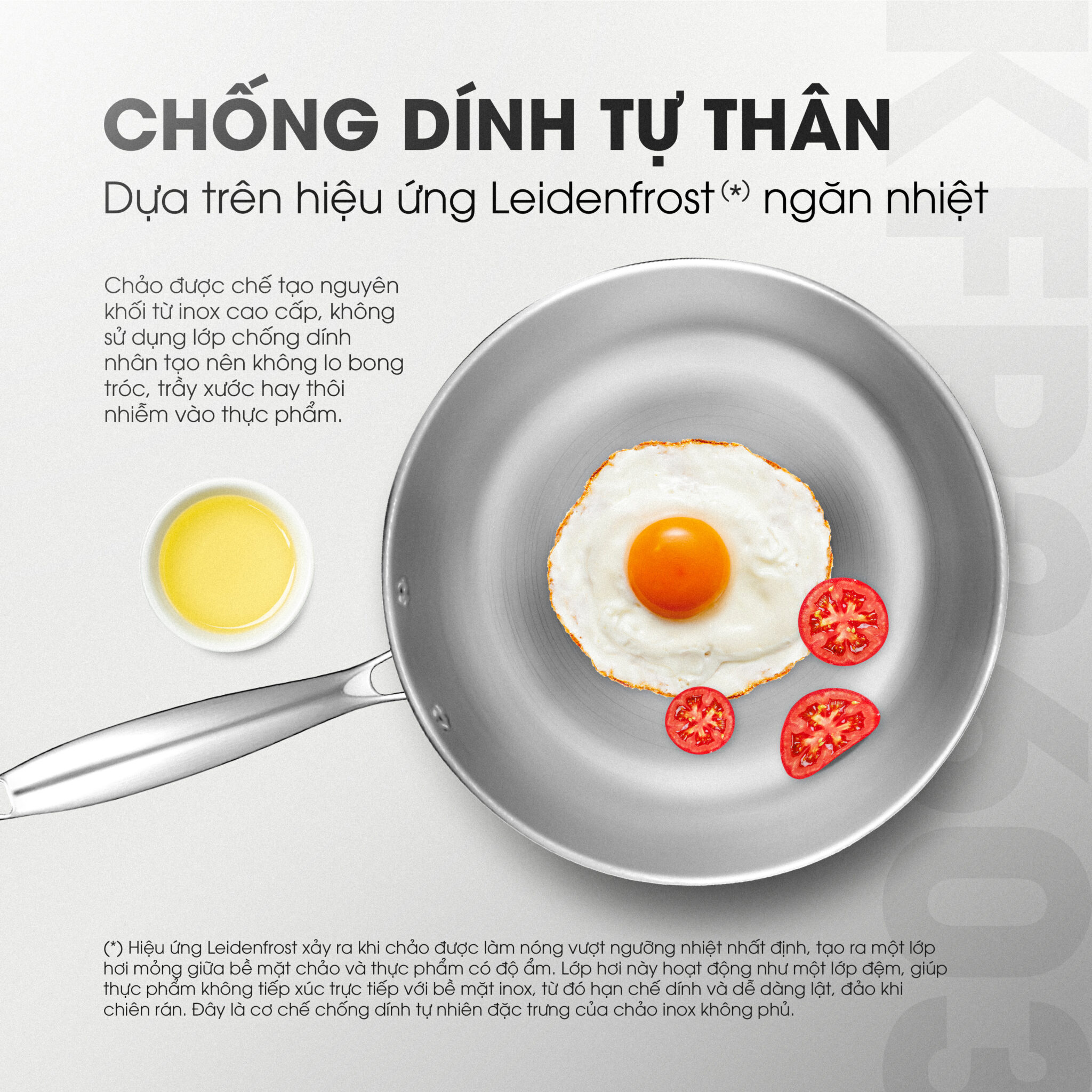 Chảo rán inox cao cấp Kalite KFP2603