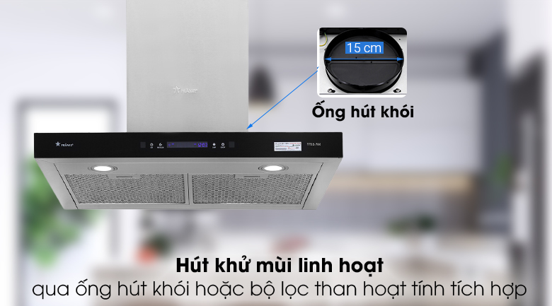 Máy hút mùi áp tường Pramie 