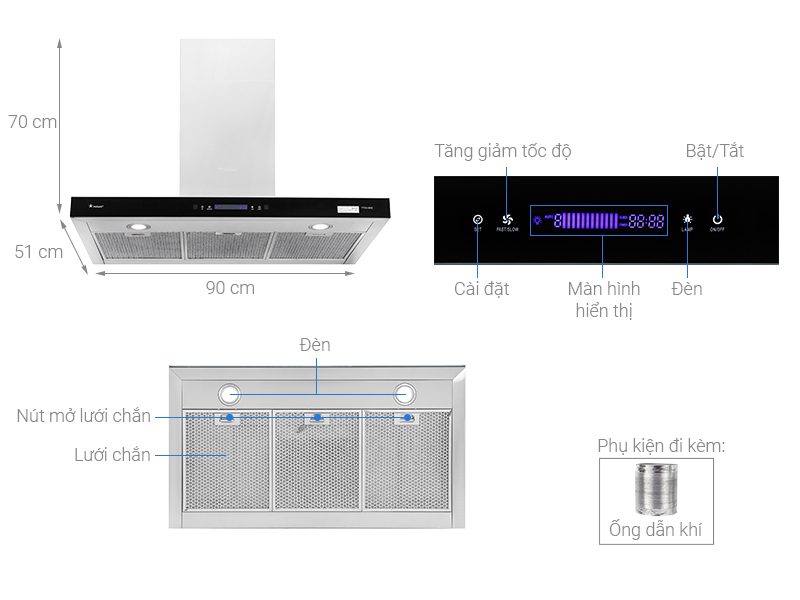 Cấu tạo của Pramie TT32-900