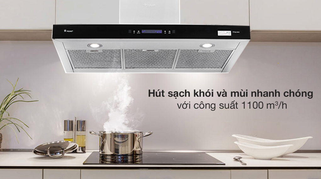 Máy hút mùi áp tường Pramie TT32-900