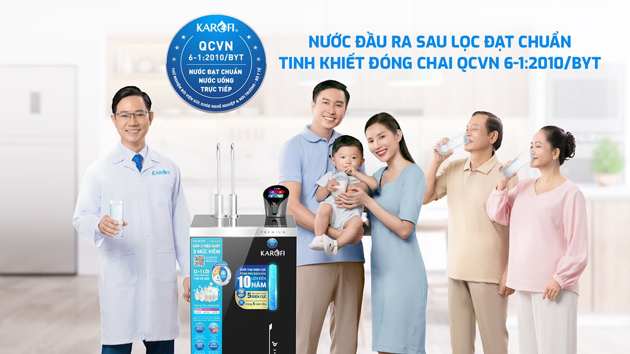 Máy lọc nước hydro-ion kiềm  